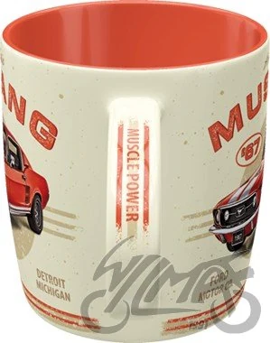 Kubek Ford mustang GT 1967 red 43076 — ujęcie 3