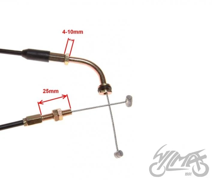 Linka gazu do Suzuki GN 125 — 1270 mm — SGN5643 — ujęcie 2