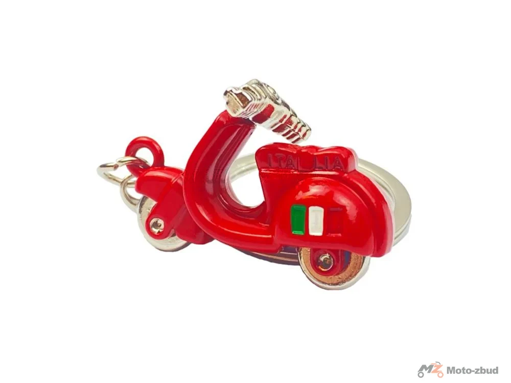 Brelok Do Kluczy Vespa Czerwona