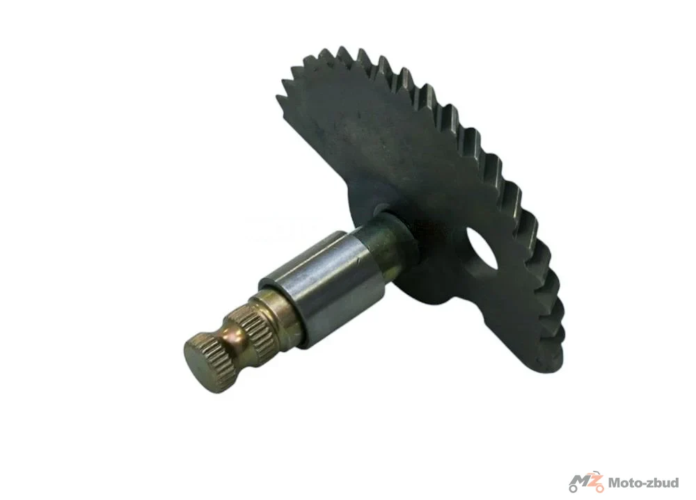 Zębatka startera nożnego 50 cm³ skuter 4T 139QMB GY6 (dł. wałka 56 mm) — ujęcie 1