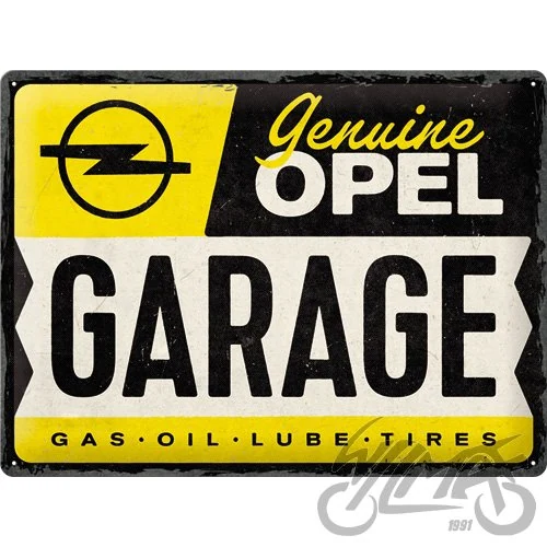 Tablica plakat 30 × 40 Opel garage 23315 — ujęcie 1