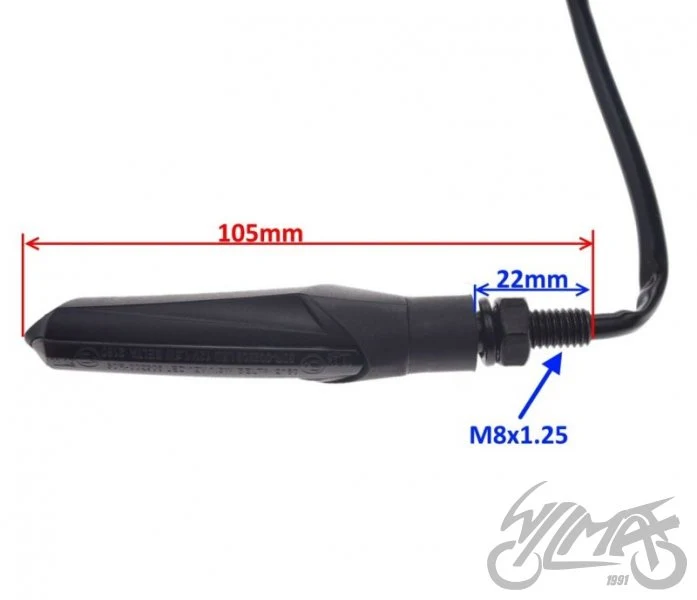 Kierunkowskaz sekwencyjny LED 12 V 1,3 W — komplet AM1444 — ujęcie 2