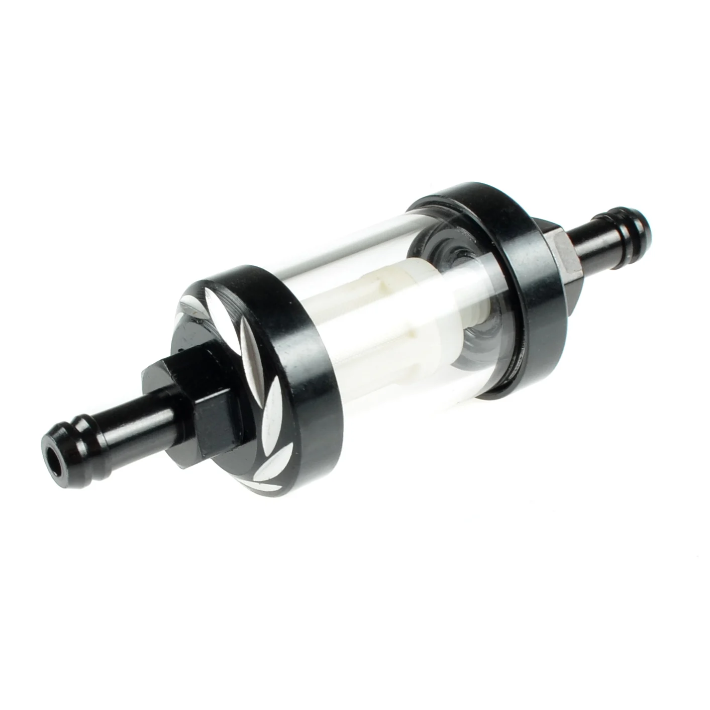 Filtr paliwa aluminium CNC czarny Racing Force — ujęcie 1