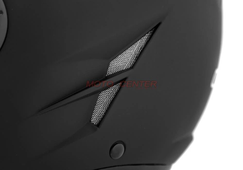 Kask motocyklowy otwarty City-Bike WL-202 czarny mat rozmiar S ECER22.06 — ujęcie 4
