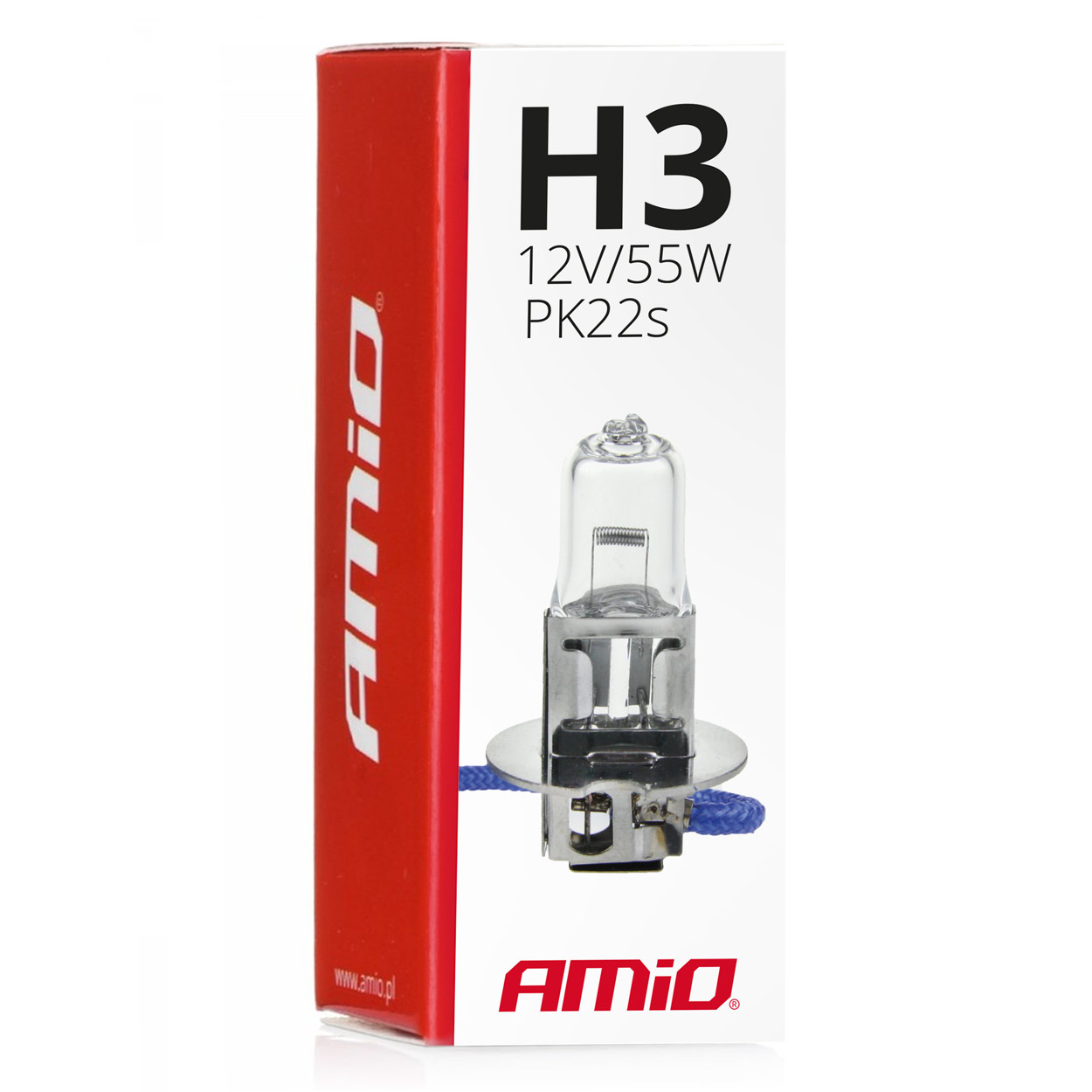 Żarówka halogenowa H3 12 V 55 W filtr UV (E8) — ujęcie 3