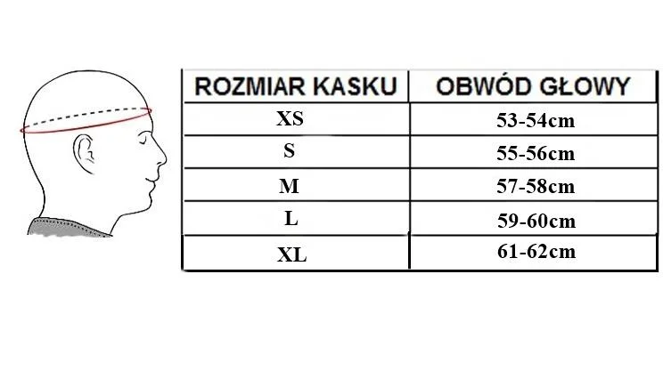 Kask crossowy MPX WL-905 czarny mat M — ujęcie 7