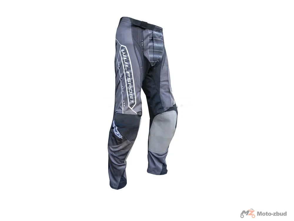 Spodnie crossowe Wulf Adult Race Pants Black r.38