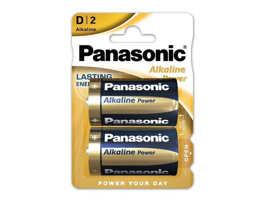 Bateria LR20 1.5V Panasonic Alkaline Power (2szt.) — ujęcie 2