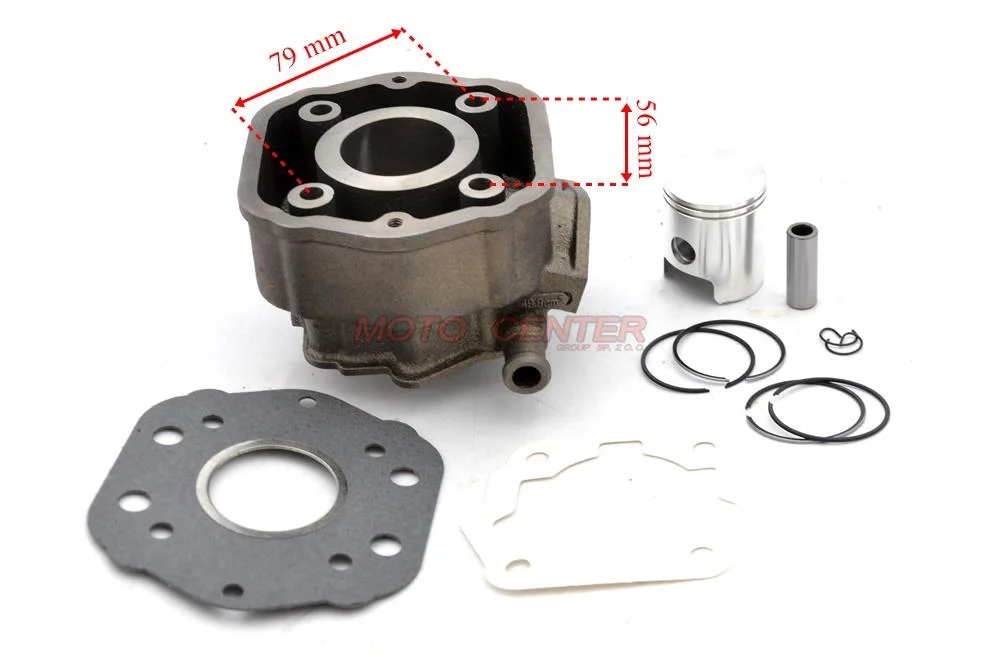 Cylinder 2T 50 cm³ 39,90 × 12 mm, motorower Derbi Senda EBS 2006> LC — ujęcie 2