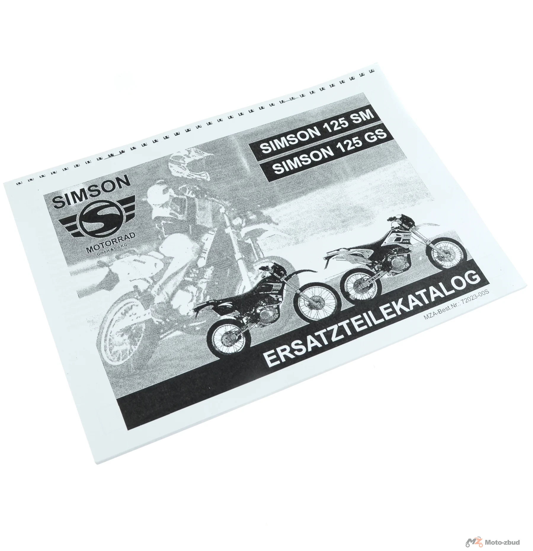 Katalog części Simson 125 sm / gs MZA