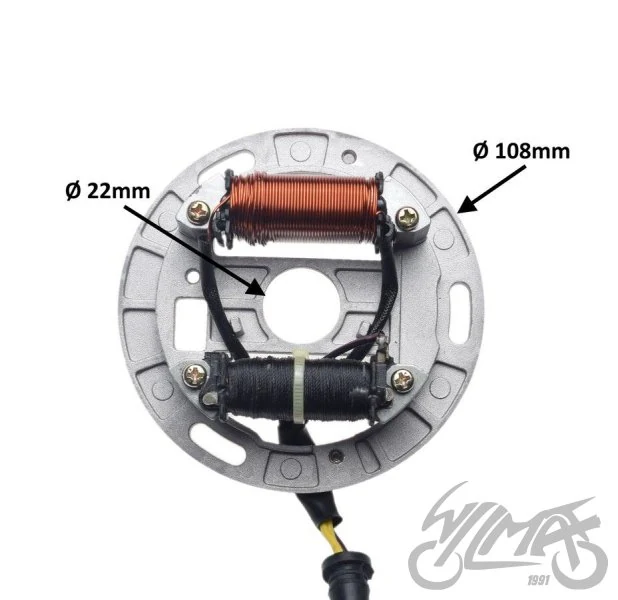 Stator 2 cewki do Kawasaki KFX 80 87-06 — ujęcie 2