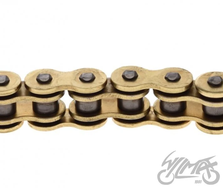 Łańcuch napędowy Motochain 520X-R — 112 ogniw, złoty — ujęcie 2