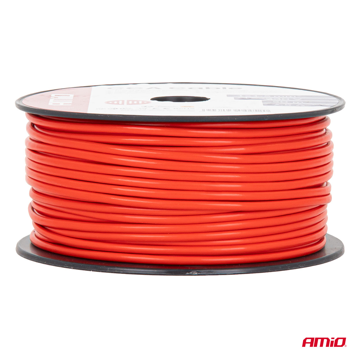 Przewód jednożyłowy czerwony CCA 1x1.5mm2 50m 7.5A 12/230V — ujęcie 2