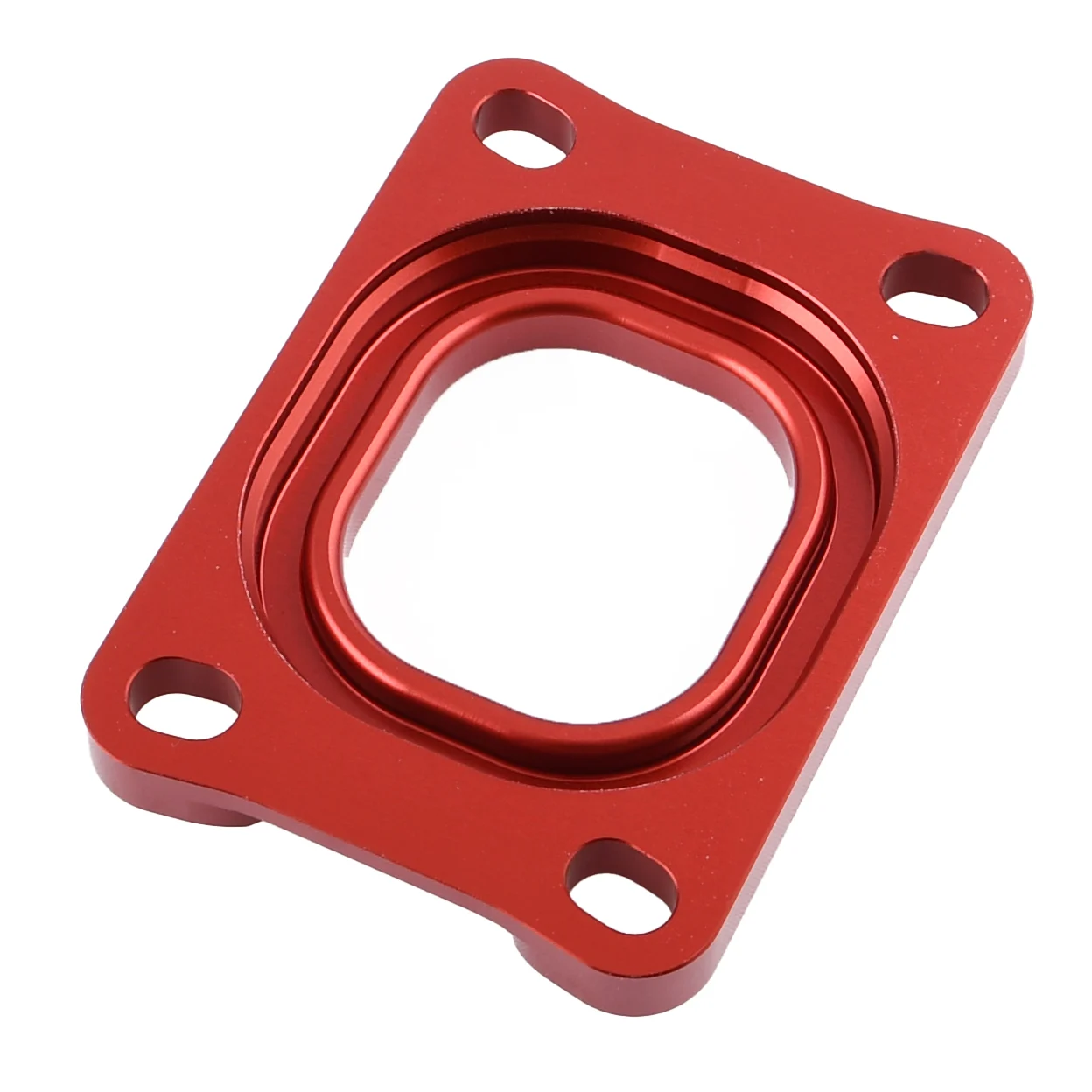 Króciec ssący DPR Performance 360 19-28 mm CNC czerwony Minarelli AM6 / Derbi Senda LC — ujęcie 2