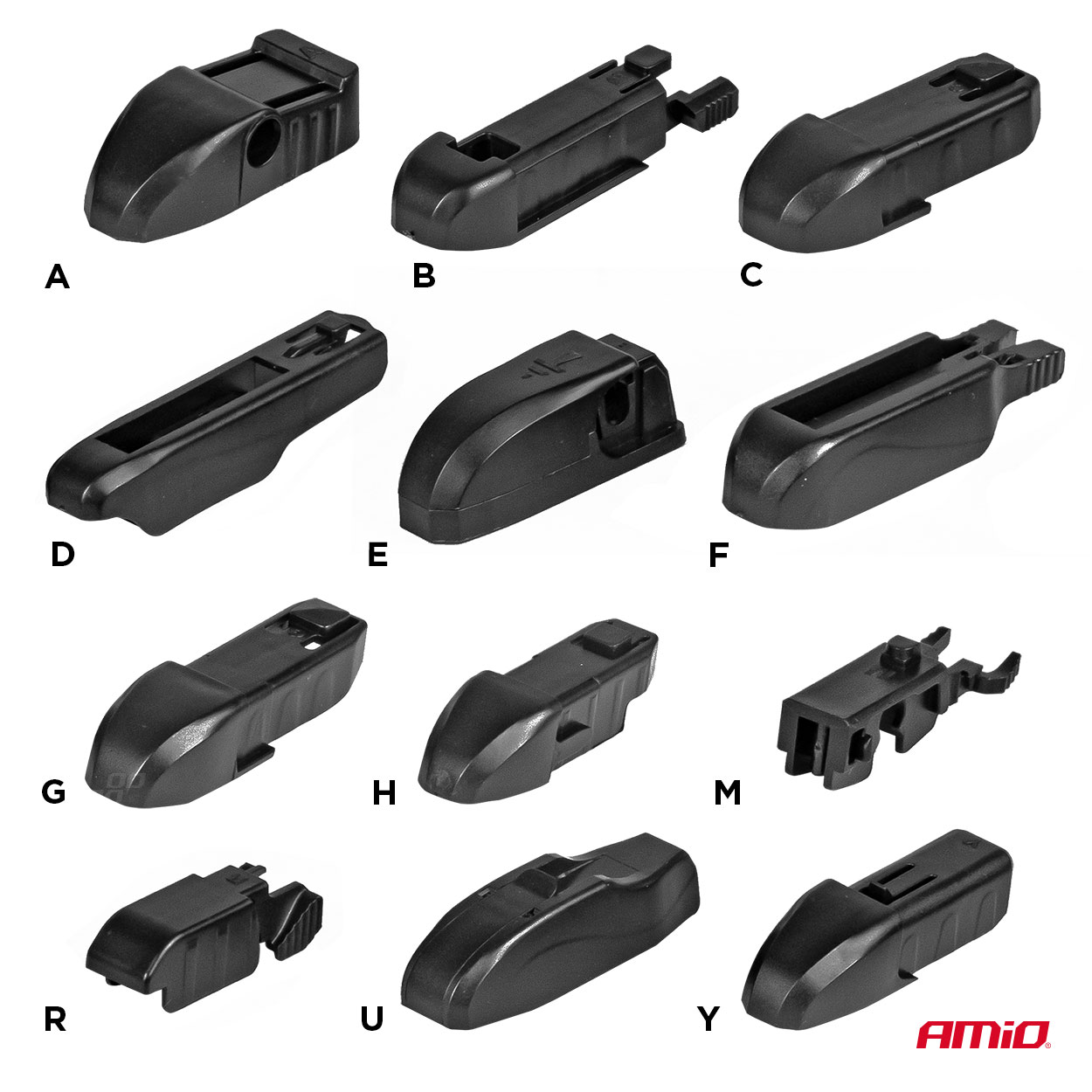 Pióro wycieraczki AMiO Multiconnect 29" 725mm 12 adapterów — ujęcie 2
