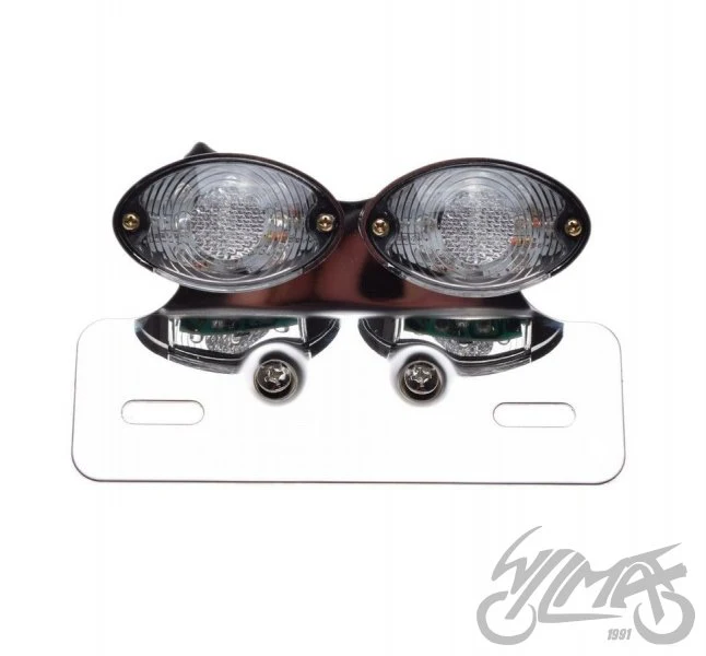 Lampa tylna LED z podświetleniem tablicy — komplet AM9909B — ujęcie 2
