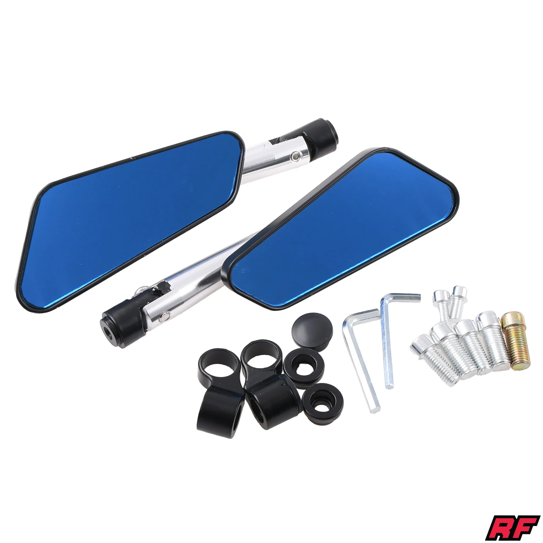 Lusterko srebrne Racing Force Evo V1 kpl.