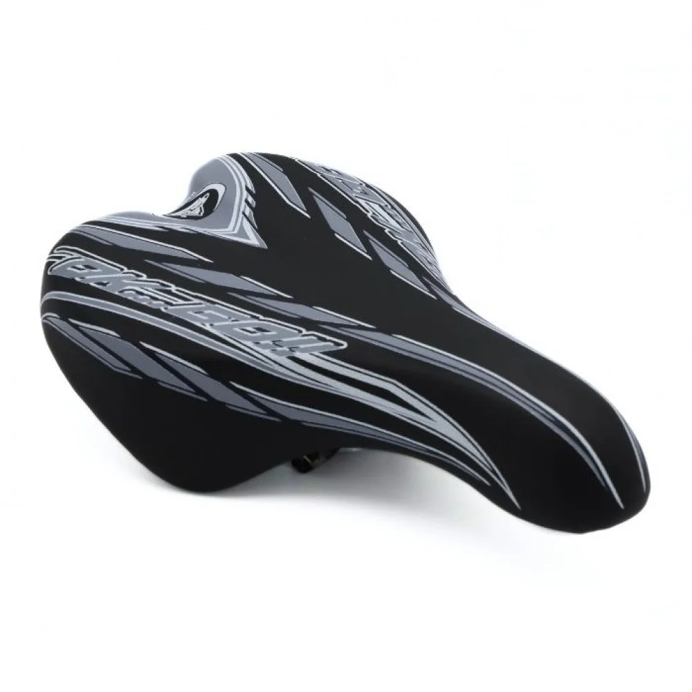Siodło row. selle monte grappa Junior ok-go 996 gr (220 × 145 mm/300gr.) czarno-srebrne