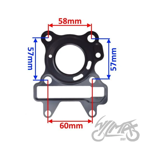 Uszczelka cylinder do Yamahy Aerox ovetto 50CC — ujęcie 2