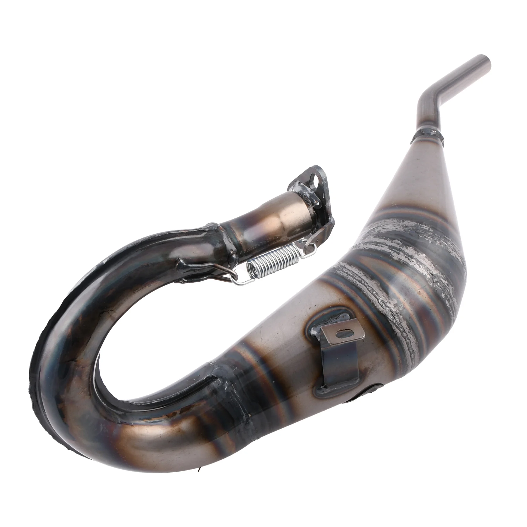 Wydech EVOK iron pipe Derbi Senda DRD 50 lewostronny 2006-2021 r. — ujęcie 2