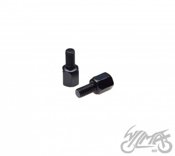 Adaptery lusterek R>R 8>8, czarne — 2 sztuki — ujęcie 2