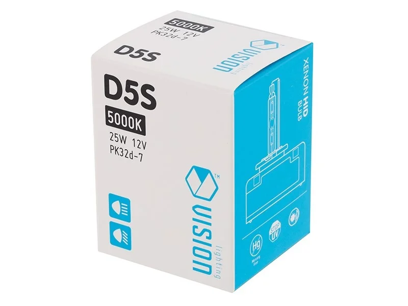 Żarnik Xenon D5S 5000K 12V 25W VISON — ujęcie 2