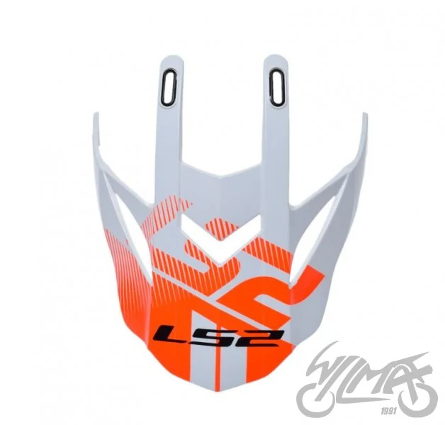 Daszek kasku MX436 evo evolve white cobalt — ujęcie 2
