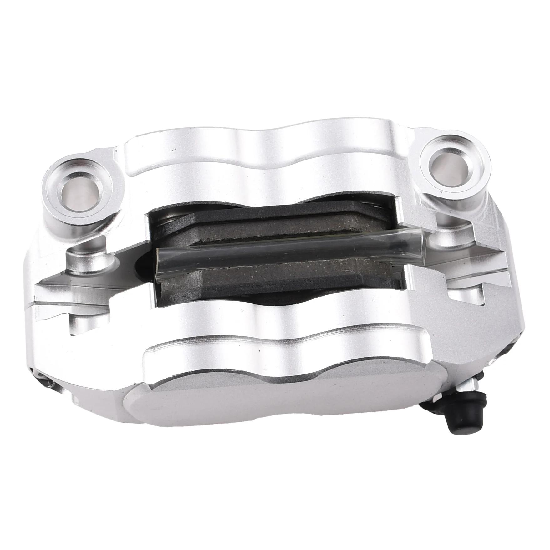 Zacisk hamulcowy Simson CNC srebrny DPR Performance kpl. — ujęcie 5