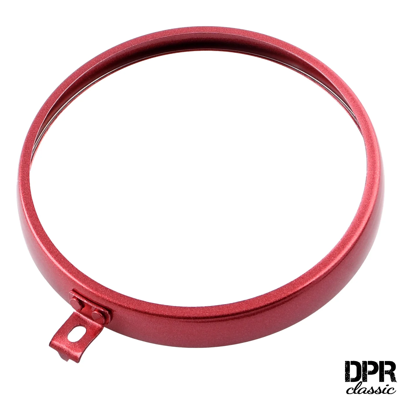 Pierścień lampy przód Simson S51 czerwony DPR Classic