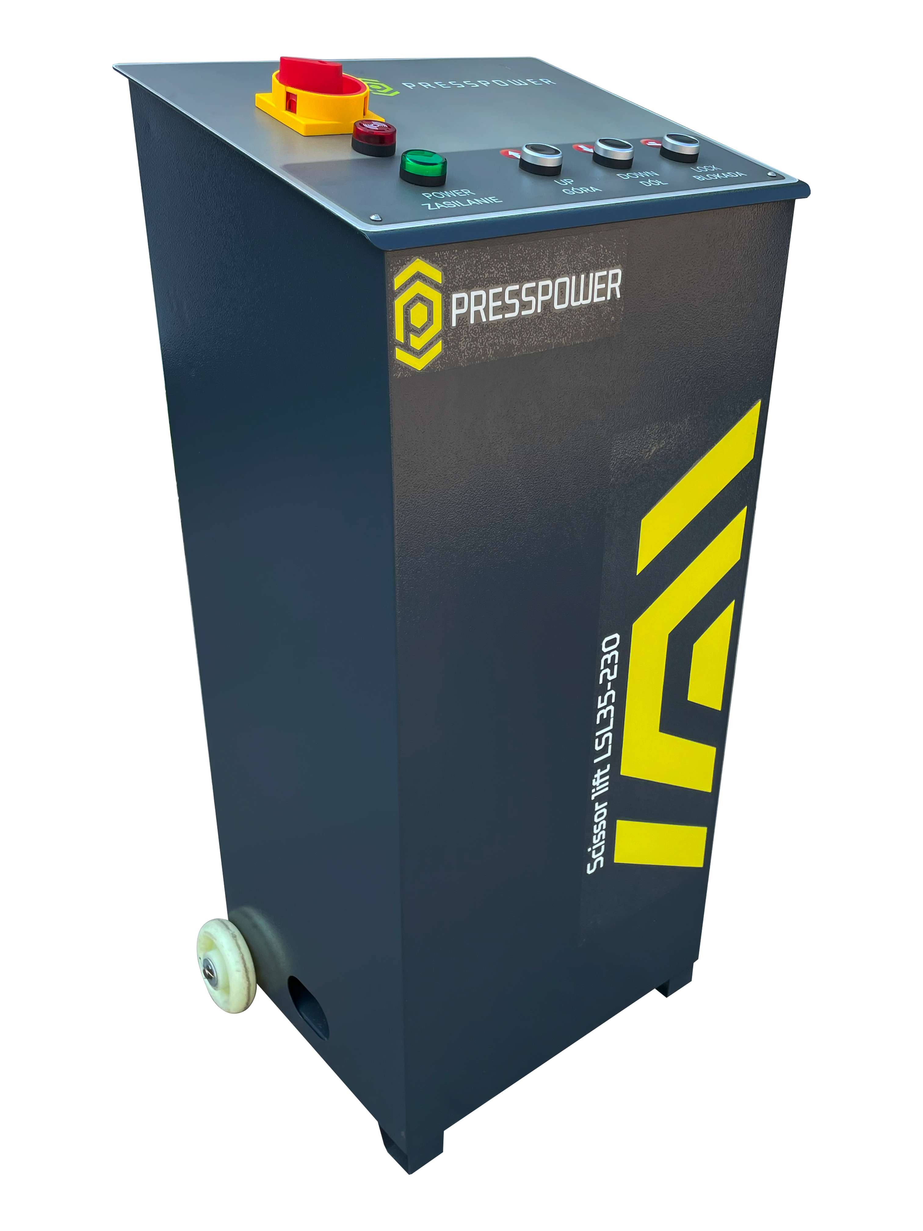 Podnośnik nożycowy 3,5T mobilny 230 V PRESSPOWER LSL35-230 — ujęcie 3