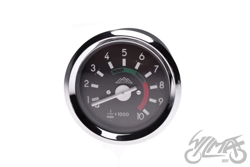Obrotomierz Simson S51 ramka chrom — ujęcie 2