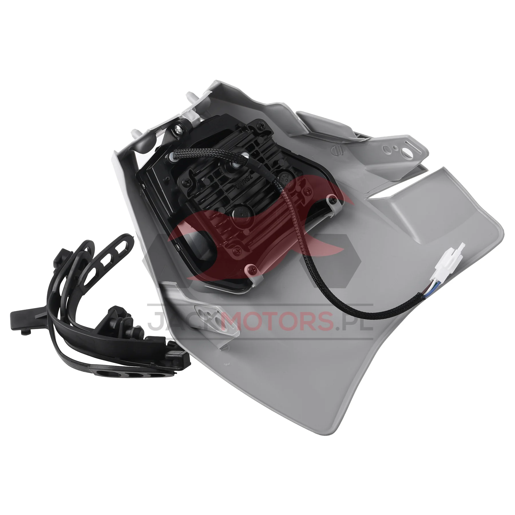 Owiewka uniwersalna Racing Force enduro LED V4 szara — ujęcie 2