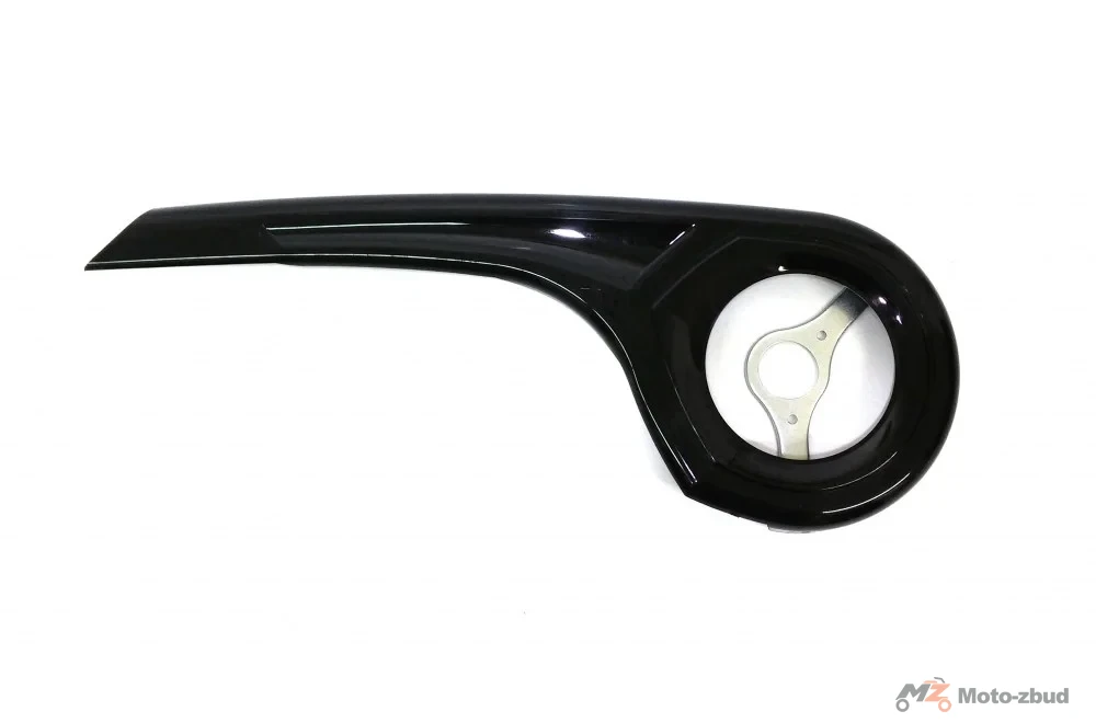 Osłona łańcucha kometa Z38 550 mm czarna z uchwytami