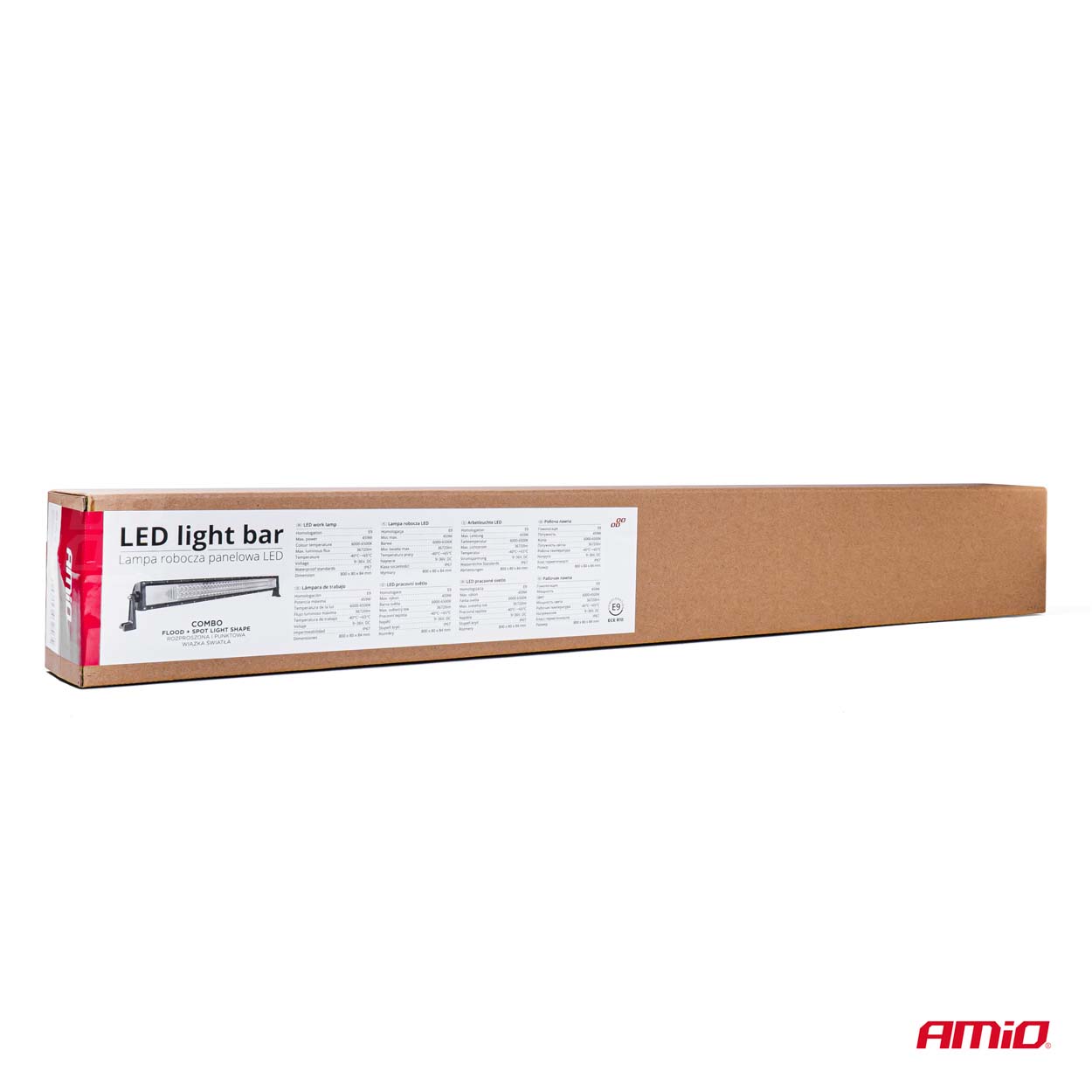 Lampa robocza panelowa LED BAR zakrzywiona AWL45 459 W 80 cm 36720lm 12 V 24 V — ujęcie 6