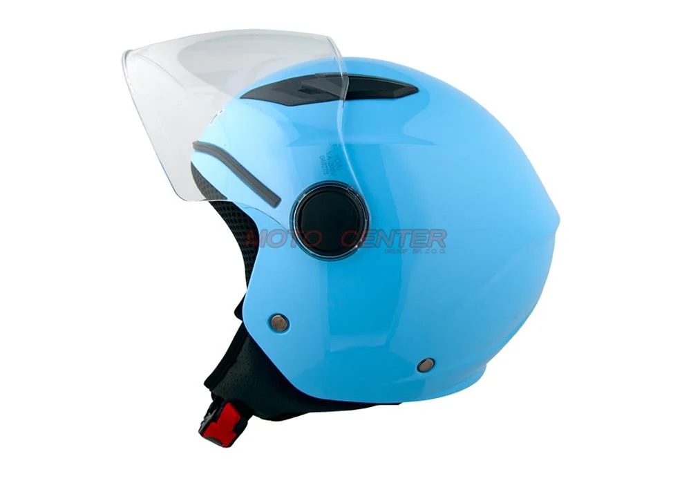 Kask motocyklowy otwarty dziecięcy BLEXX YA-215 niebieski S ECER22.06 — ujęcie 2