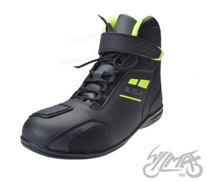 Buty motocyklowe LS2 Garra — czarno-żółte fluo, rozmiar 45 — ujęcie 5