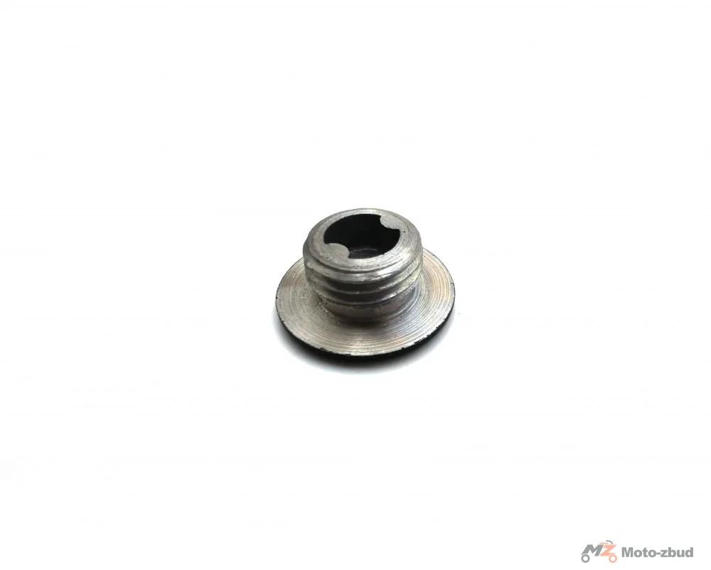 Junak 901/901F/902/901RS/901 SPORT/904 śruba dekoracyjna lewej pokrywy silnika (podglądu położenia koła magnesowego) (czarny mat) — ujęcie 2