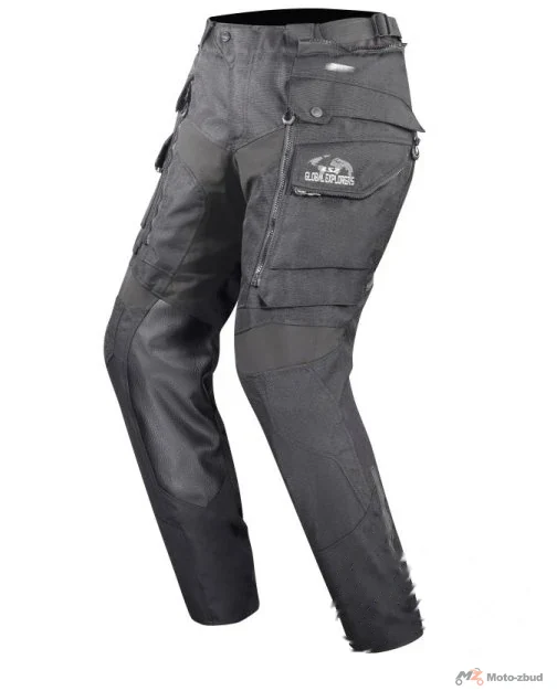 Spodnie motocyklowe LS2 Breakout męskie — czarny — rozmiar XXL