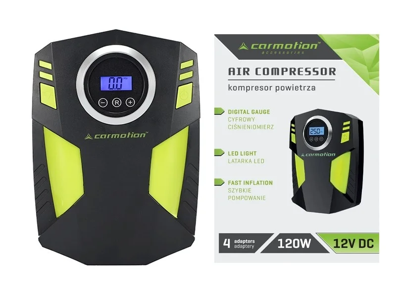 Kompresor powietrza autoamtyczny cyfrowy 12v 150 psi — ujęcie 5