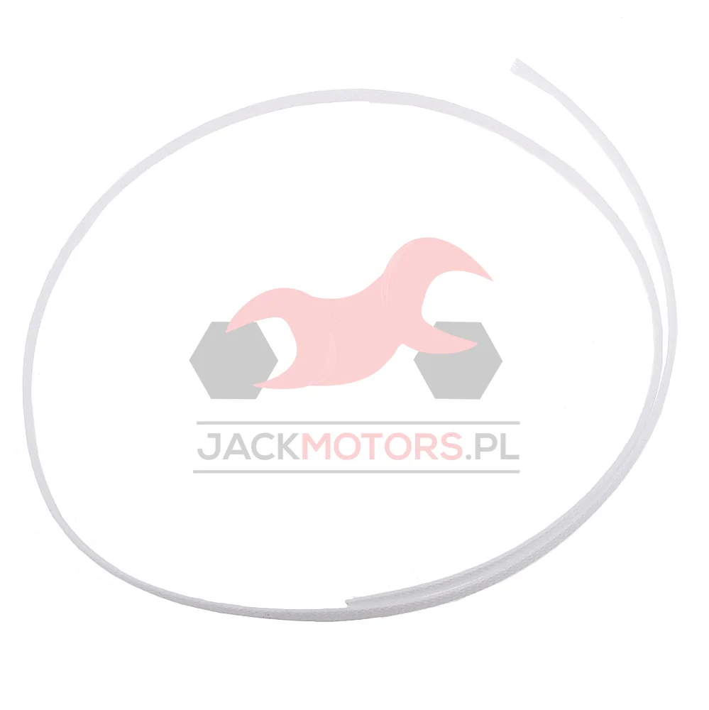 Otulina koszulka izolacyjna przewodów PET 6 mm 1 metr biała Racing Force — ujęcie 1