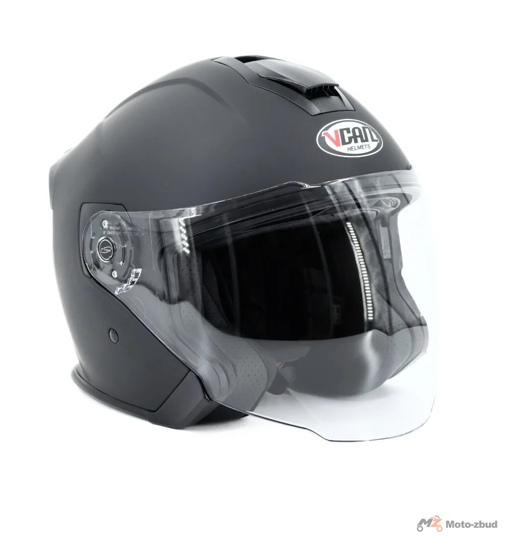 Kask VCAN model H586 Black Matt bez szczęki czarny mat XS