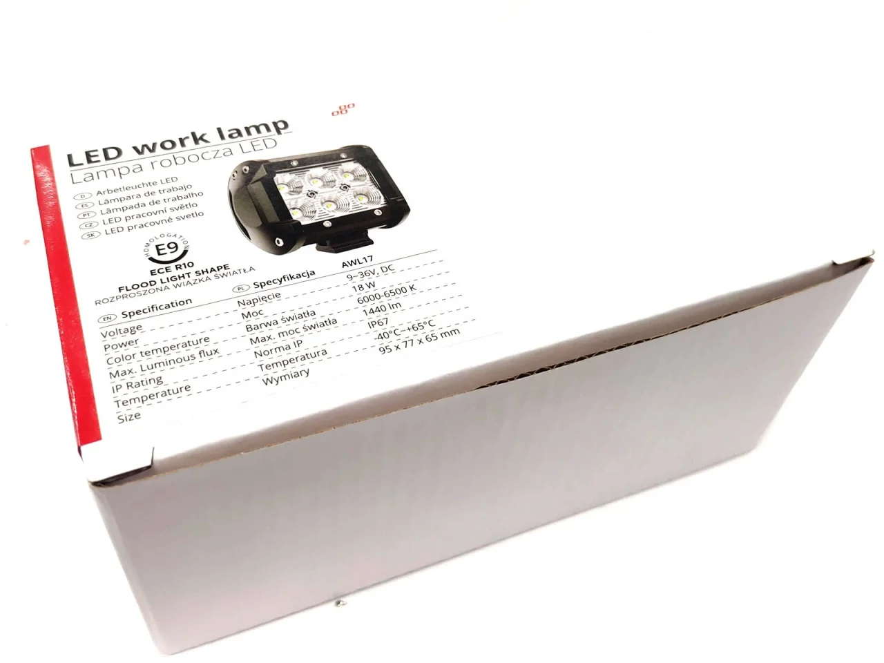 Halogen / Lampa robocza / Serwisowa 12/24V 6 LED 1440 lm — ujęcie 8