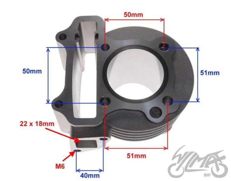 Cylinder 50 cm³ 4T — ujęcie 4