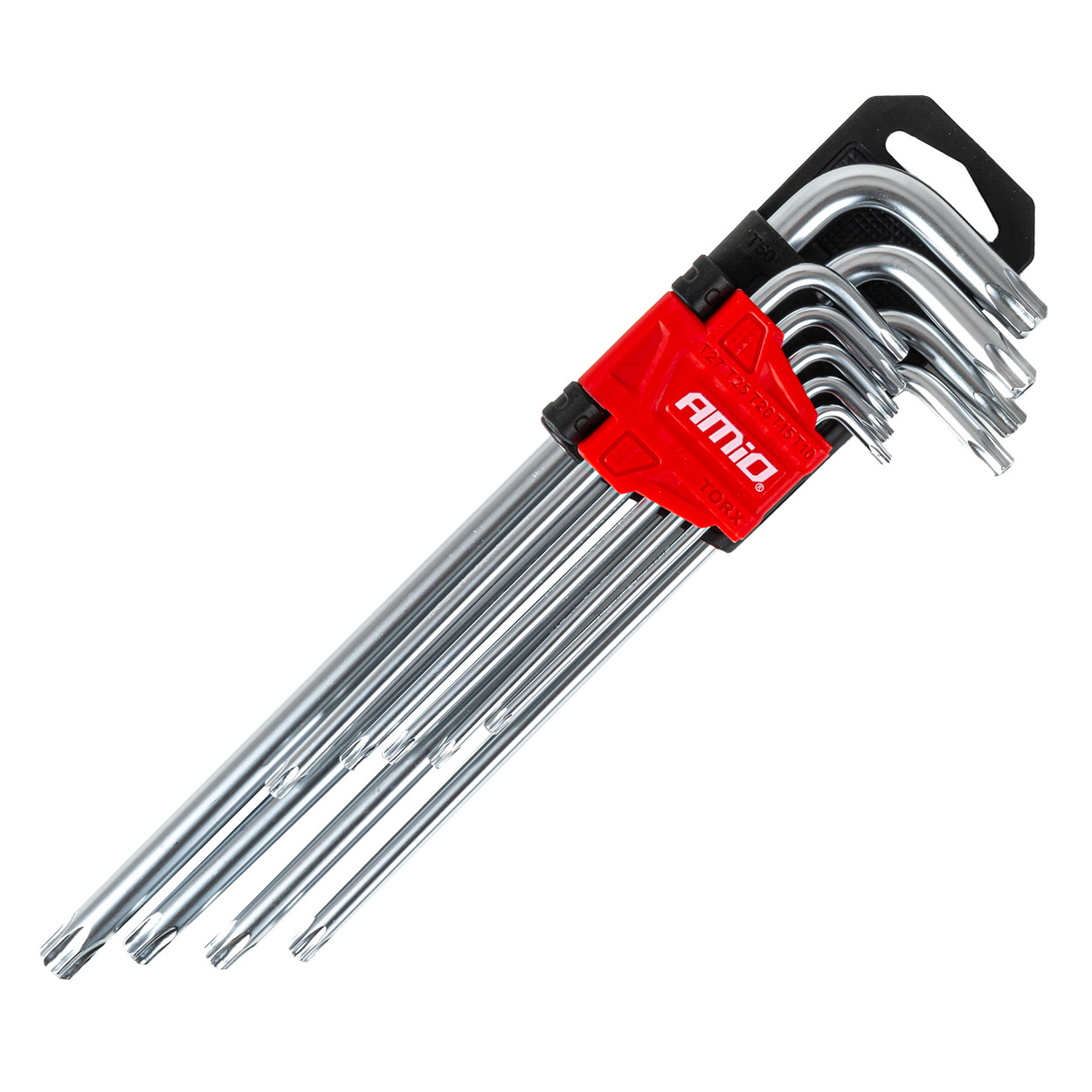 Klucze TORX długie 230 mm 9 szt. TKL