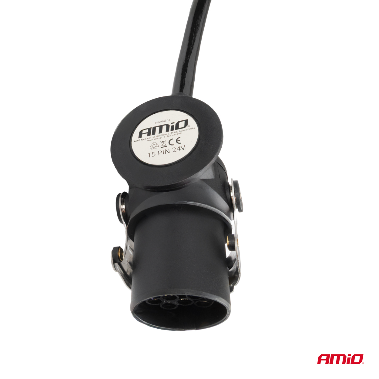 Przewód spiralny naczepy TIR 2x 15 PIN 5m 24 V — ujęcie 4