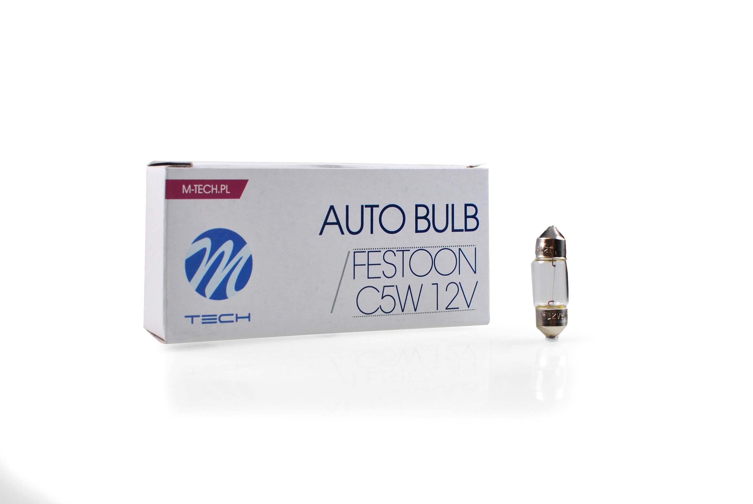Żarówka rurkowa 12V/5W/31 mm M-Tech, 10 szt. Z32 — ujęcie 4