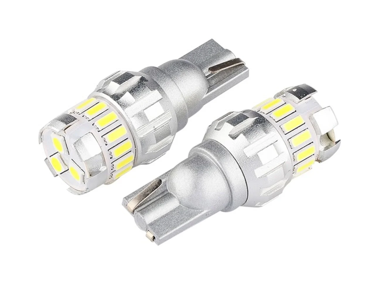 Żarówka W5W T10 12V/24V 15+3xLED SMD CANBUS NONPOLAR biała VISION (2szt.) — ujęcie 2