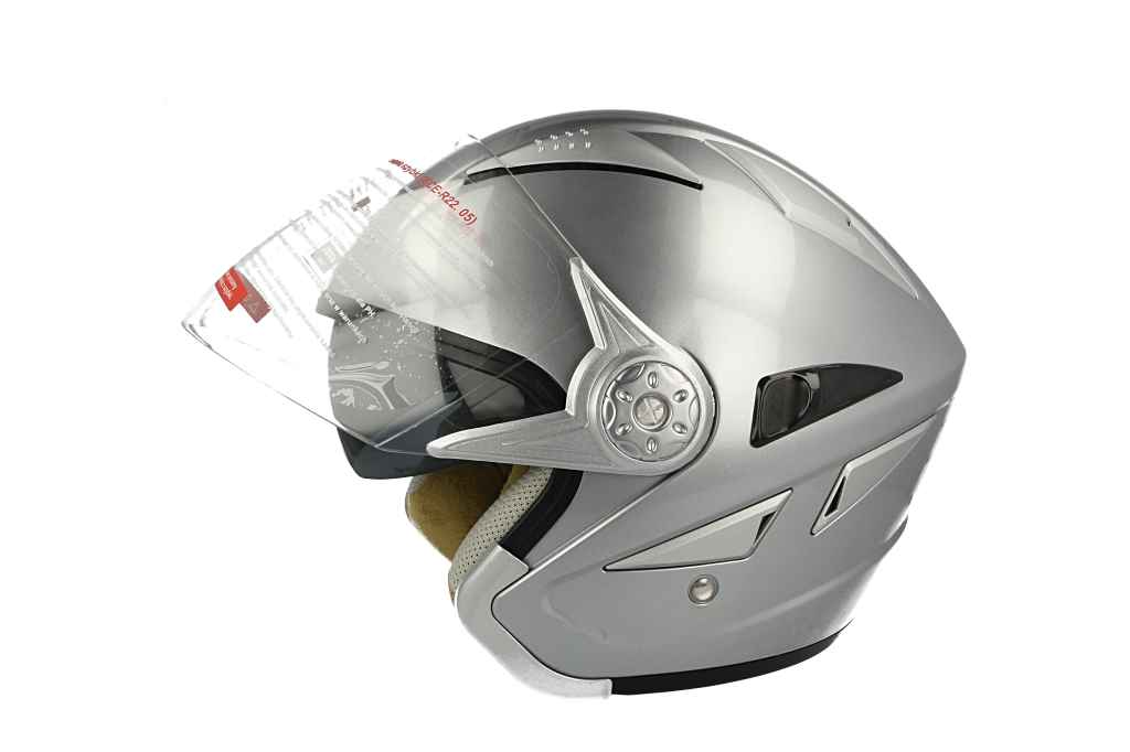 Kask motocyklowy VCAN V529 Grey – S — ujęcie 6