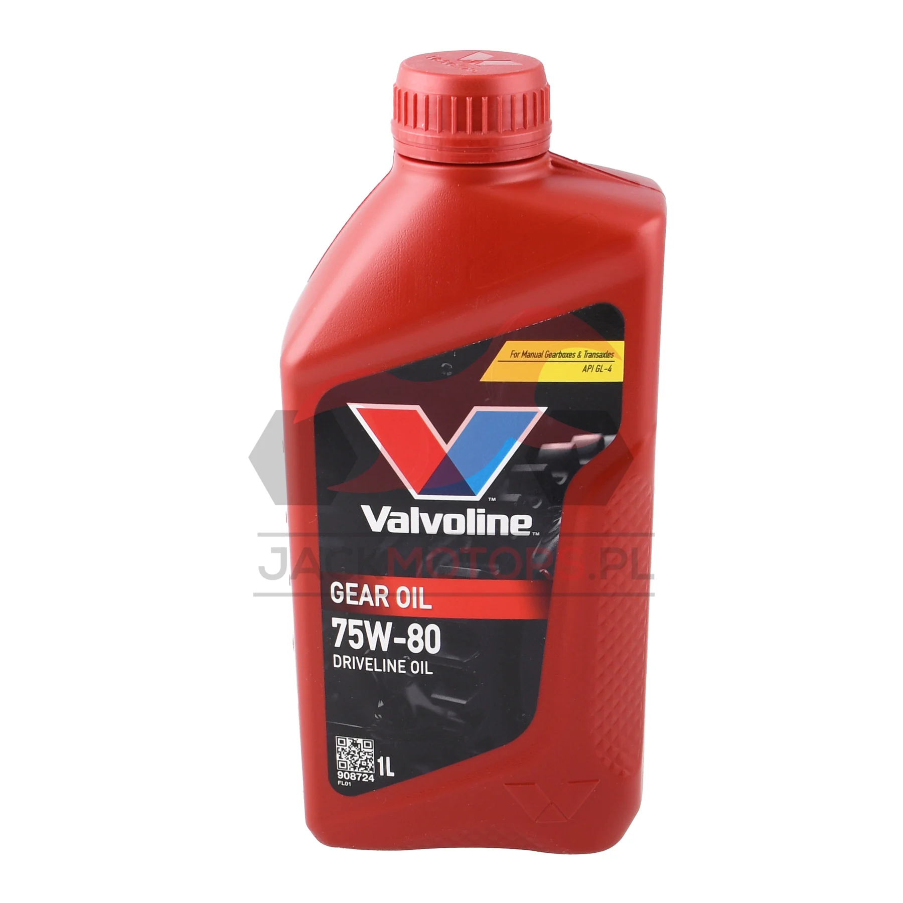Olej przekładniowy Valvoline gear oil 75W80 1 l