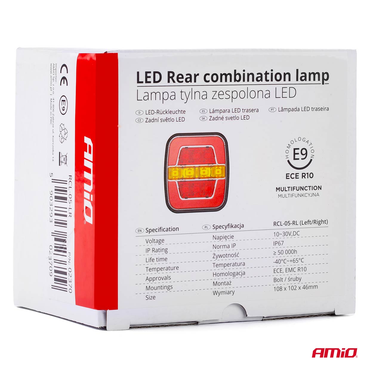 Lampa tylna zespolona LED RCL-05-LR lewa prawa — ujęcie 12